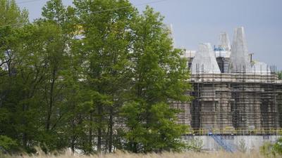 The initial lawsuit was filed about the temple in Robbinsville, New Jersey, which is said to be the largest Hindu temple in the United States. (AP) The initial lawsuit was filed about the temple in Robbinsville, New Jersey, which is said to be the largest Hindu temple in the United States. (AP)