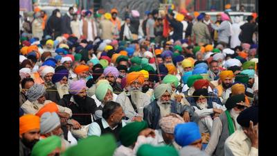 Punjab farmers have been protesting against the Centre’s three farm laws at the Singhu border of Delhi since November 26 last year. (HT file photo) Punjab farmers have been protesting against the Centre’s three farm laws at the Singhu border of Delhi since November 26 last year. (HT file photo)