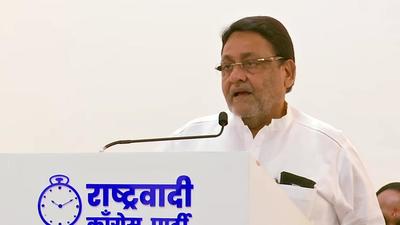 NCP leader Nawab Malik on Thursday raised questions over the large haul of drugs seized from Gujarat in the recent weeks. (ANI) NCP leader Nawab Malik on Thursday raised questions over the large haul of drugs seized from Gujarat in the recent weeks. (ANI)