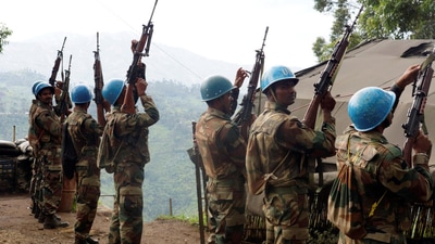 India said that it deployed about 3000 police officers in around 24 UN peacekeeping operations.&nbsp; (File Photo / REUTERS)