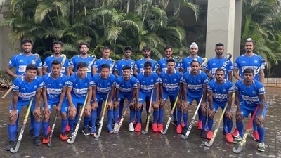 The 18-member Indian hockey squad for men's junior World Cup.&nbsp; (Hockey India )
