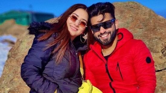"There’s only one girl who I could have married and that’s you," Rahul Vaidya added in his birthday post for Disha Parmar.&nbsp;(Instagram)