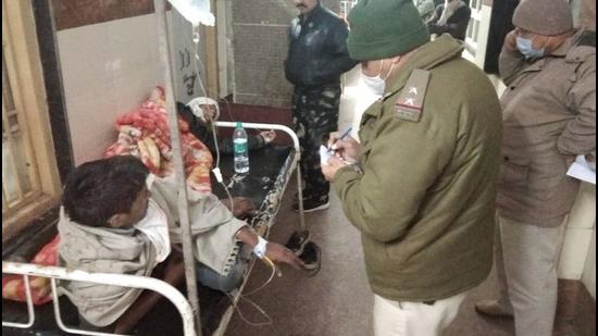 Earlier on October 29, six people had died while some others were in serious condition after consuming suspected spurious liquor at Rupauli village under Saraiya police station in Bihar. (PTI PHOTO.)