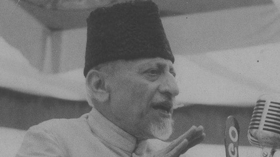 Maulana Abul Kalam Azad.(HT Archive)