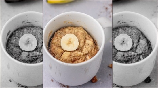 Recipe: This banana mug cake is a perfect breakfast for winter mornings(Twitter/myactivekitchen)