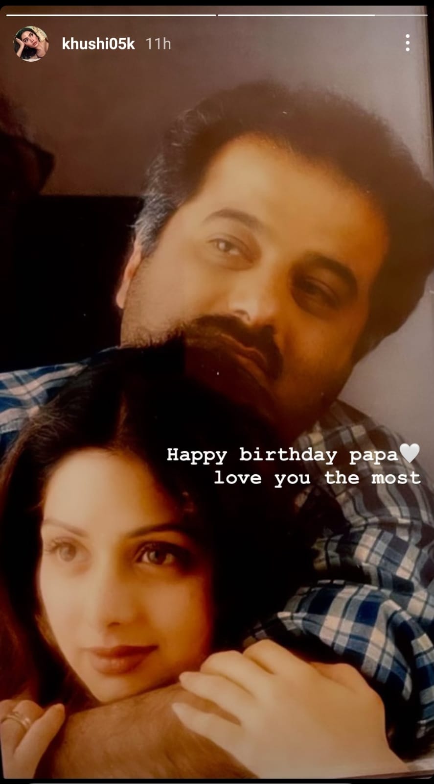 Khushi Kapoor wishes father Boney Kapoor on his 66th birthday,