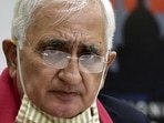 Congress leader Salman Khurshid during the release of his book Congress leader Salman Khurshid during the release of his book