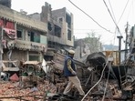 The Delhi riots left at least 53 people dead. (AFP) The Delhi riots left at least 53 people dead. (AFP)