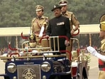 Ajit Doval was speaking at the passing out parade of the 73rd batch of IPS probationers at the Sardar Vallabhbhai Patel National Police Academy. (SVPNPA Photo) Ajit Doval was speaking at the passing out parade of the 73rd batch of IPS probationers at the Sardar Vallabhbhai Patel National Police Academy. (SVPNPA Photo)
