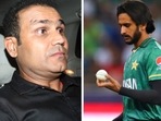 'Pakistan would be blaming Hasan Ali for loss, I think their anger is justified': Virender Sehwag on game-changing dropped catch.(HT COLLAGE) 'Pakistan would be blaming Hasan Ali for loss, I think their anger is justified': Virender Sehwag on game-changing dropped catch.(HT COLLAGE)