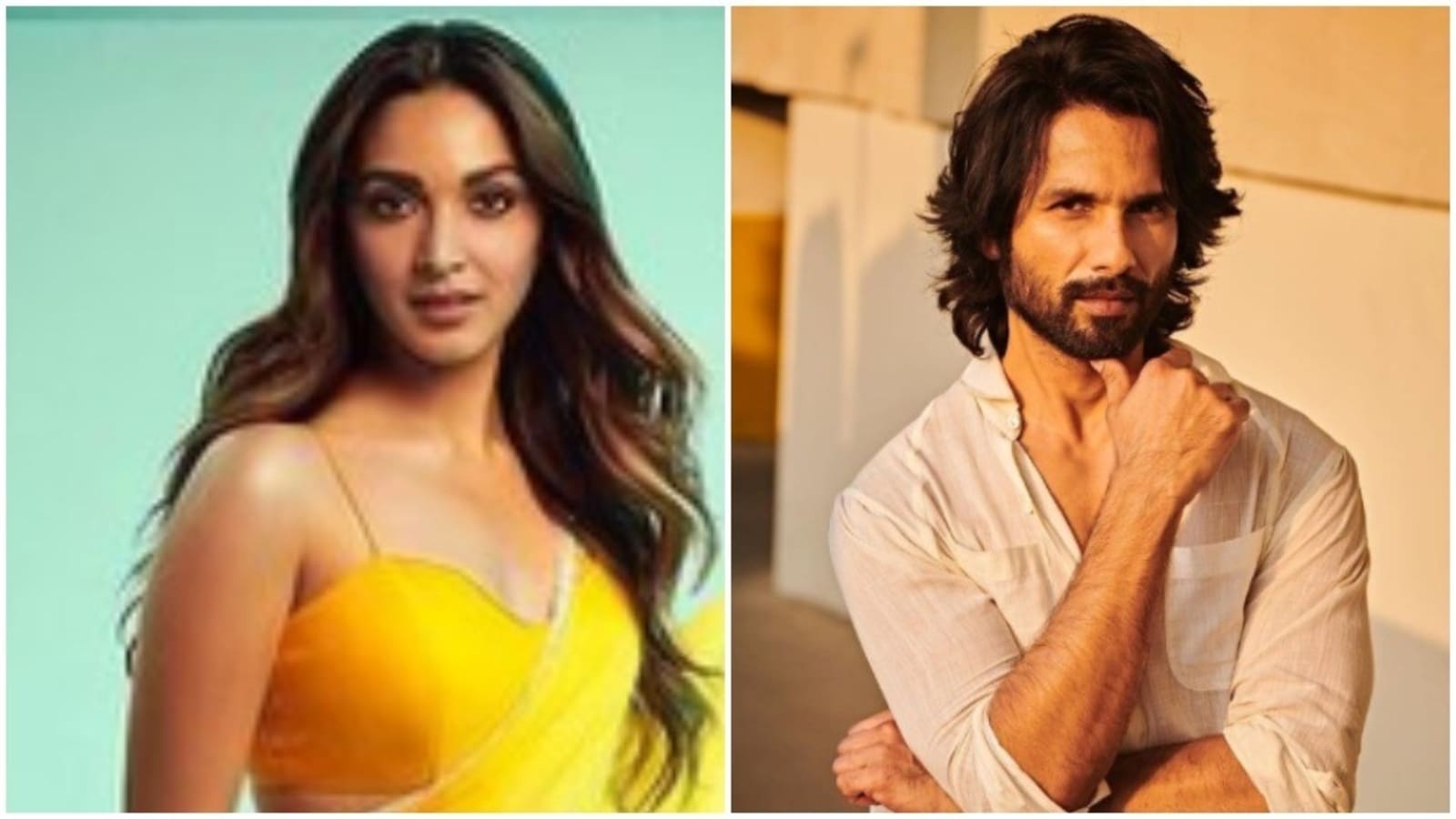 Shahid Kapoor compliments Kiara Advani's look in yellow saree for