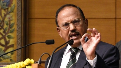 NSA Doval also pointed to the circumstances in which the young officers will be serving. (HT File)