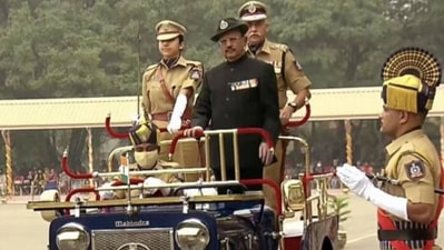Ajit Doval was speaking at the passing out parade of the 73rd batch of IPS probationers at the Sardar Vallabhbhai Patel National Police Academy. (SVPNPA Photo) Ajit Doval was speaking at the passing out parade of the 73rd batch of IPS probationers at the Sardar Vallabhbhai Patel National Police Academy. (SVPNPA Photo)