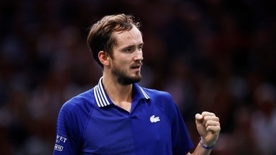Daniil Medvedev says double triumph late last year laid platform for rise (REUTERS)