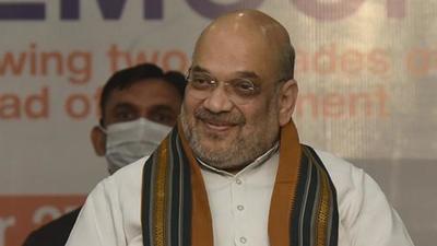 Union home minister Amit Shah will be on a three-day visit to Andhra Pradesh from Saturday. He will chair the 29th Southern Zonal Council meeting to be held at the temple town of Tirupati in Andhra Pradesh’s Chittoor. (HT PHOTO.) Union home minister Amit Shah will be on a three-day visit to Andhra Pradesh from Saturday. He will chair the 29th Southern Zonal Council meeting to be held at the temple town of Tirupati in Andhra Pradesh’s Chittoor. (HT PHOTO.)