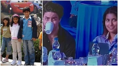 Juhi Chawla wished Aryan Khan on his birthday. Juhi Chawla wished Aryan Khan on his birthday.