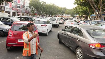 There will be no parking fee as the Chandigarh MC House decided that the associations will have to run these parking lots for free. There will be no parking fee as the Chandigarh MC House decided that the associations will have to run these parking lots for free.