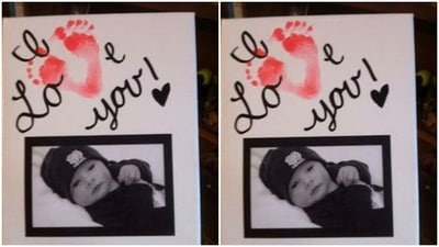 It is also the day when children are showered with a whole lot of love and gifts to make them feel special. In case you are planning to gift something to your newborn, nothing like his/her first footprints printed with a lovely frame. It will always remind him of his true home. (https://in.pinterest.com/)