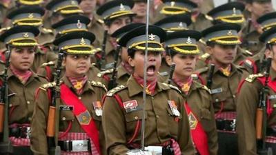 The women SSC officers had secured their right to permanent commission and command positions in non-combat streams at par with male officers after a prolonged legal battle culminating in the Supreme Court order on February 17, 2020. (PTI PHOTO.) The women SSC officers had secured their right to permanent commission and command positions in non-combat streams at par with male officers after a prolonged legal battle culminating in the Supreme Court order on February 17, 2020. (PTI PHOTO.)