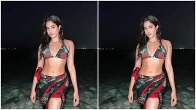 Janhvi had the perfect attire for a day out in the sea. (Instagram/@janhvikapoor) Janhvi had the perfect attire for a day out in the sea. (Instagram/@janhvikapoor)