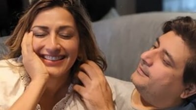 Sonali Bendre wishes husband Goldie Behl on their 19th wedding anniversary. (Instagram)