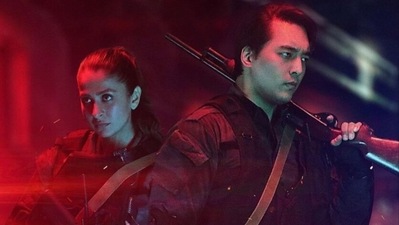 Squad movie review: Rinzing Denzongpa with Malvika Raaj.&nbsp;
