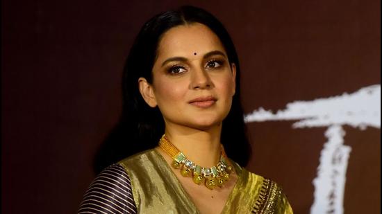 Bollywood actor Kangana Ranaut recently triggered a controversy by referring to India’s Independence as ‘alms’ from the British. (AFP PHOTO.)