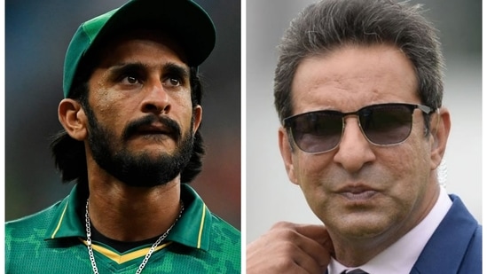 'Does that make him a bad player?': Wasim Akram lashes out at Hasan Ali's critics, says 'one player' shouldn't be singled out(HT COLLAGE)