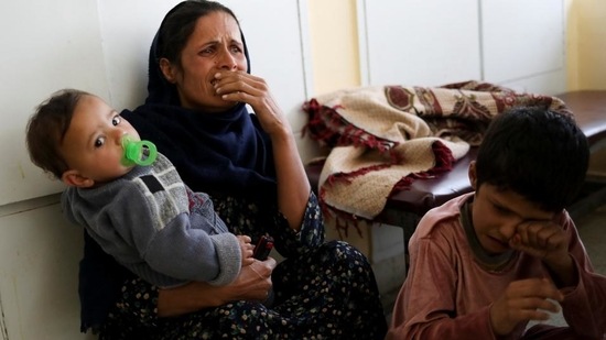 A UN assessment conducted last month stated that the shocks of drought, conflict, Covid-19 and an economic crisis have left more than half Afghanistan’s population facing a record level of acute hunger. (REUTERS PHOTO.) A UN assessment conducted last month stated that the shocks of drought, conflict, Covid-19 and an economic crisis have left more than half Afghanistan’s population facing a record level of acute hunger. (REUTERS PHOTO.)