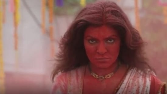 Sushmita Sen in the first look from Aarya 2.