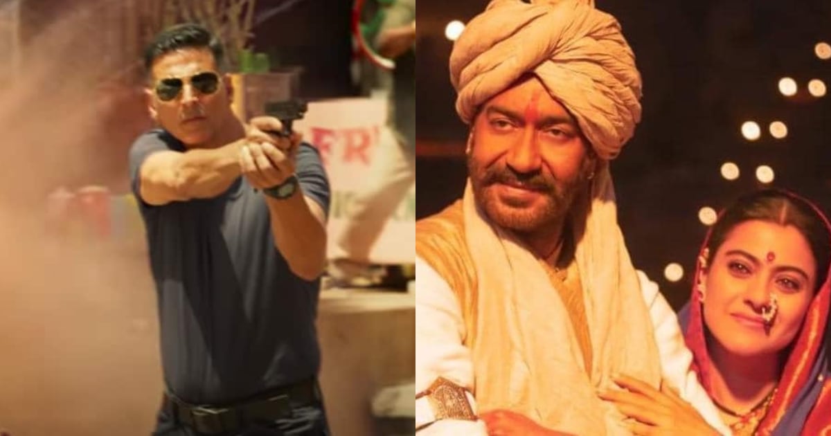 Sooryavanshi beats Tanhaji's opening week collections. Sooryavanshi beats Tanhaji's opening week collections. 