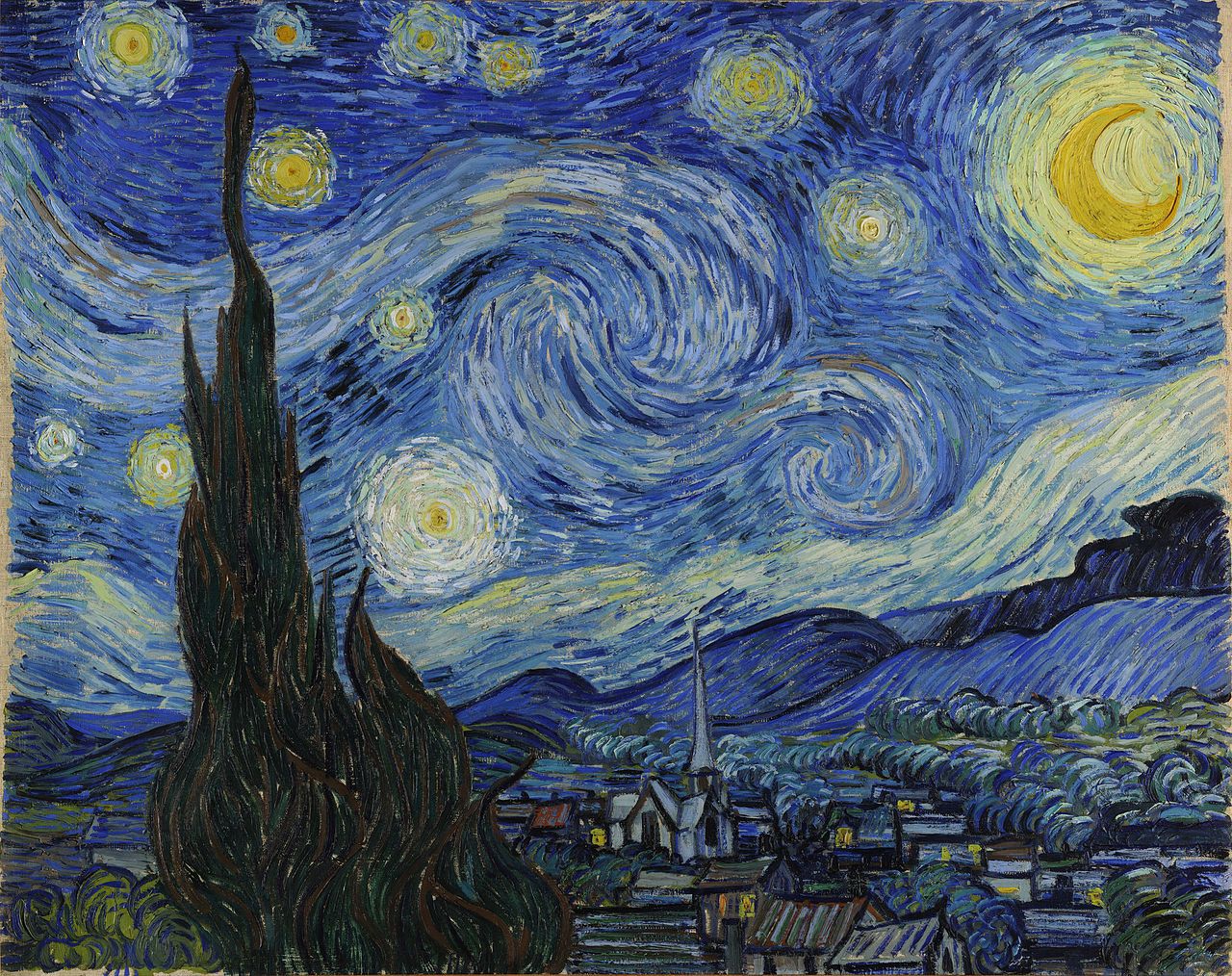 Day Pak'R Van Gogh Blue