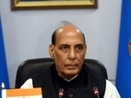 File photo of Union defence minister Rajnath Singh. File photo of Union defence minister Rajnath Singh.