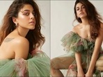 Looking hands-down romantic and dreamy, Jawaani Jaaneman actor Alaya F set fans swooning over her pictures in a a tulle romper gown from designer duo Gauri and Nainika's eponymous label.(Instagram/chandiniw)