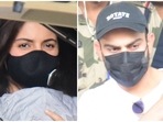 Anushka Sharma, Virat Kohli at Mumbai airport. (Credit: Varinder Chawla) Anushka Sharma, Virat Kohli at Mumbai airport. (Credit: Varinder Chawla)