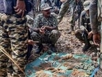 While identity of the slain naxals was yet to be ascertained, according to sources a top rebel leader was suspected to be among them. While identity of the slain naxals was yet to be ascertained, according to sources a top rebel leader was suspected to be among them.