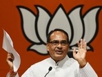 Madhya Pradesh chief minister Shivraj Singh Chouhan.(Raj K Raj/HT PHOTO) Madhya Pradesh chief minister Shivraj Singh Chouhan.(Raj K Raj/HT PHOTO)