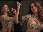 Nora Fatehi wore custom Abu Jani Sandeep Khosla belly dance dress for Kusu Kusu and the pics are other-worldly Nora Fatehi wore custom Abu Jani Sandeep Khosla belly dance dress for Kusu Kusu and the pics are other-worldly