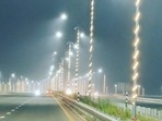 The Purvanchal Expressway is one of the biggest infrastructure projects in Uttar Pradesh.(Twitter/@upeidaofficial) The Purvanchal Expressway is one of the biggest infrastructure projects in Uttar Pradesh.(Twitter/@upeidaofficial)