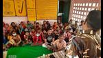 Students and their parents being made aware about their rights, how to identify child traffickers and ways to stop child trafficking. (Sourced) Students and their parents being made aware about their rights, how to identify child traffickers and ways to stop child trafficking. (Sourced)