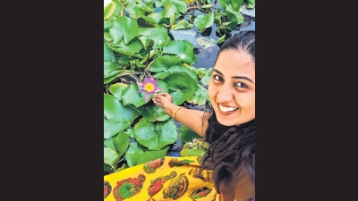 Meenakshi Boopathi’s Forgotten Foods calendar features 35 ingredients in five categories: edible flowers; fruits and seeds; remedial leaves; stems; roots and tubers. Meenakshi Boopathi’s Forgotten Foods calendar features 35 ingredients in five categories: edible flowers; fruits and seeds; remedial leaves; stems; roots and tubers.