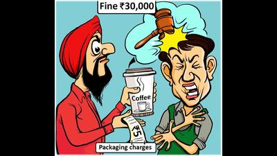 Barista has been asked to refund ₹5 to the complainant and pay him a consolidated compensation of ₹5,000. (Illustration: Biswajit Debnath) Barista has been asked to refund ₹5 to the complainant and pay him a consolidated compensation of ₹5,000. (Illustration: Biswajit Debnath)