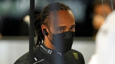 Lewis Hamilton prepares for a second practice session at the Interlagos racetrack in Sao Paulo, Brazil, Saturday, Nov. 13, 2021. The Brazilian Formula One Grand Prix will take place on Sunday. (AP) Lewis Hamilton prepares for a second practice session at the Interlagos racetrack in Sao Paulo, Brazil, Saturday, Nov. 13, 2021. The Brazilian Formula One Grand Prix will take place on Sunday. (AP)