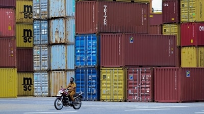 Sri Lanka has barred a Chinese ship carrying desperately needed organic fertiliser that experts have found to be tainted with harmful bacteria. (AFP) Sri Lanka has barred a Chinese ship carrying desperately needed organic fertiliser that experts have found to be tainted with harmful bacteria. (AFP)