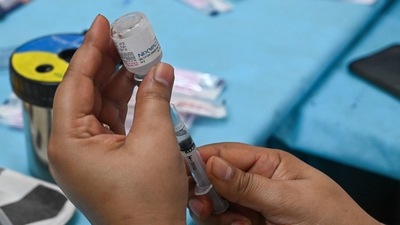 Veena George also urged the Centre to take a quick decision on vaccinating children against Covid-19. (AFP file photo) Veena George also urged the Centre to take a quick decision on vaccinating children against Covid-19. (AFP file photo)