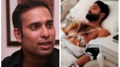 ‘Rizwan’s grit and fight after being in ICU for two days, truly inspiring’: VVS Laxman doffs hat to Pakistan's wicketkeeper after PAK vs AUS T20 World Cup semifinal (HT COLLAGE)