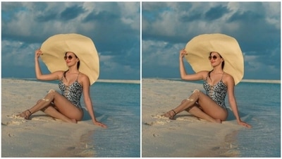 Amyra, in a bikini and a hat, is spending Saturday like this… (Instagram/@amyradastur93) Amyra, in a bikini and a hat, is spending Saturday like this… (Instagram/@amyradastur93)