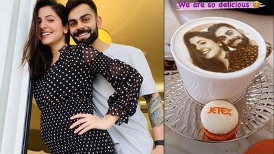 Virat Kohli and Anushka Sharma were in the UAE. Virat Kohli and Anushka Sharma were in the UAE. 