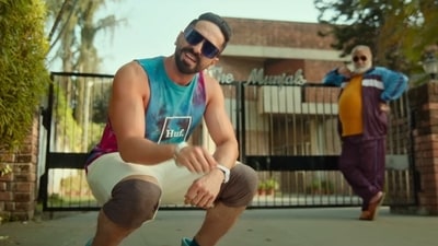 Ayushmann Khurrana in a still from the Chandigarh Kare Aashiqui title song. Ayushmann Khurrana in a still from the Chandigarh Kare Aashiqui title song. 