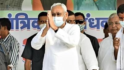 Jha said that CM Nitish Kumar had been keen on interlinking of small rivers for water conservation and irrigation facilities benefitting farmers, besides working on mission mode to face the climate challenge. (HT Photo) Jha said that CM Nitish Kumar had been keen on interlinking of small rivers for water conservation and irrigation facilities benefitting farmers, besides working on mission mode to face the climate challenge. (HT Photo)